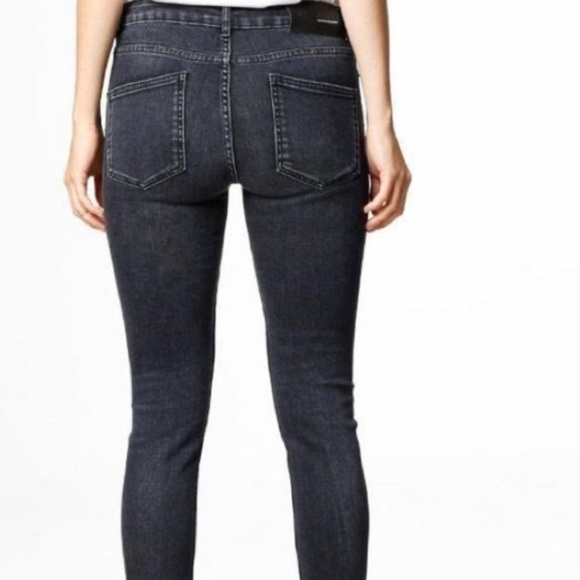 BLK DNM Skinny Jeans 22 Irwin Grey Size 25/30 - Picture 2 of 8